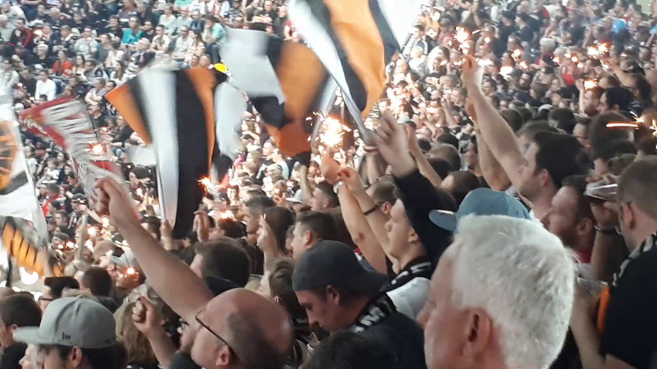 Löwen frankfurt Einlauf Finale 2019