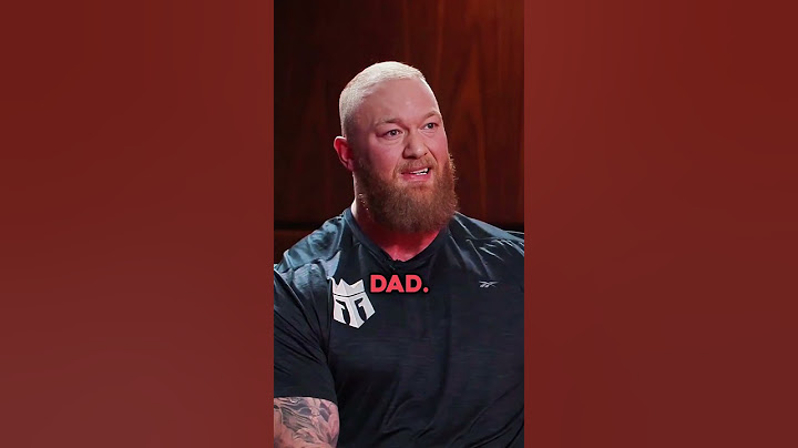 Eddie Hall Confronted Thor The Mountain...