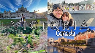 Victoria Canada // Visiting Butchart Gardens, Royal BC Museum & More!