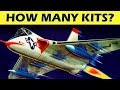 MODEL BOX ART: Different Plastic Kits of the Same Airplanes in the 1950s!