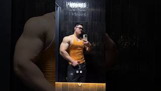 No noise #mirrorcheck #shorts #bigguy #hunk #muscle #aesthetic #gymmotivation #fitness #gymlife #gym