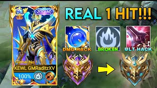 ZHASK BEST 1 HIT DELETE BUILD 2024🔥(Must Try)MLBB✓