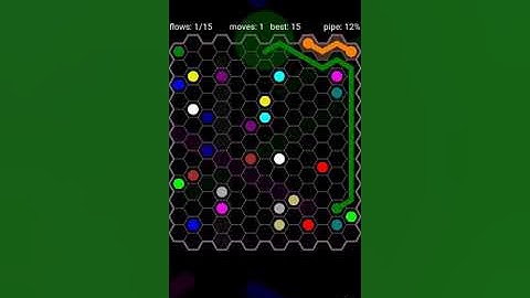 How To Solve Flow Free Hexes Premium 13x13 Mania Level 33 Board Walk Through Solution Walkthrough