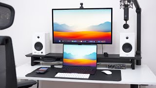 My Minimal & Functional Desk Setup - Full Tour! (2023)