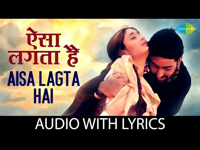 Aisa Lagta Hai with lyrics | ऐसा लगता है के बोल | Sonu Nigam | Alka Yagnik class=