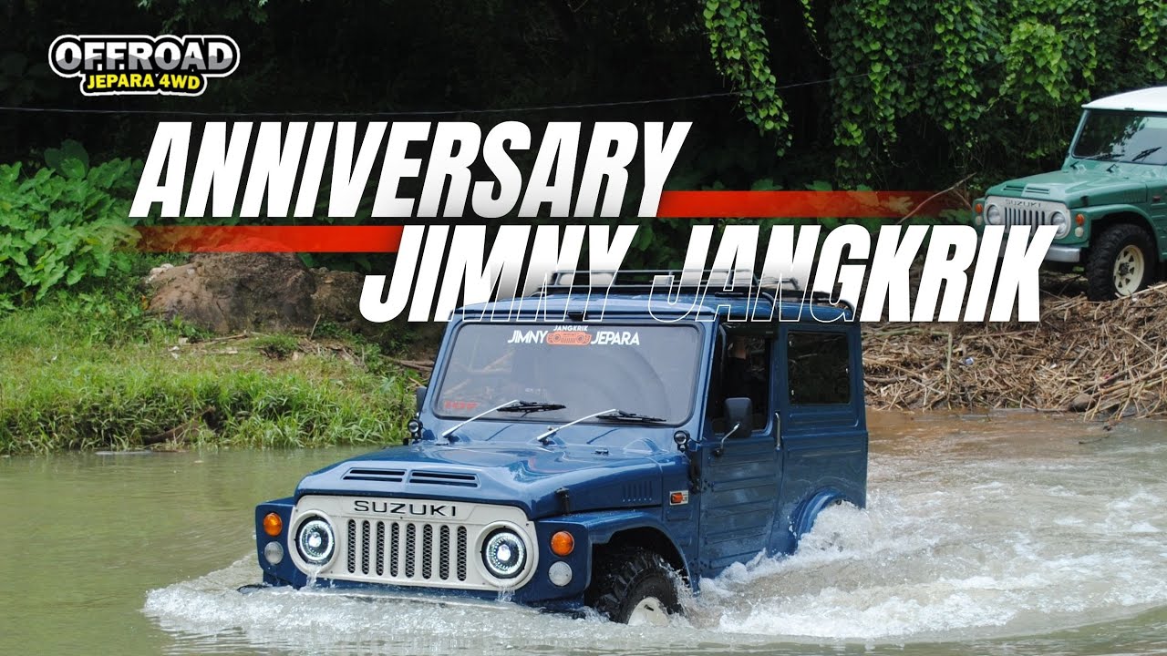 Fun Offroad Anniversary ke-6 Jimny Jangkrik Jepara: Keseruan Tanpa Batas!