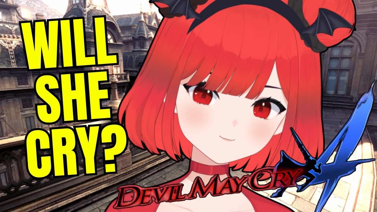 【DEVIL MAY CRY 4】a devil NEVER cries.... except if the levels are hard....😭💔 FIRST TIME DMC4【EN/日本語】