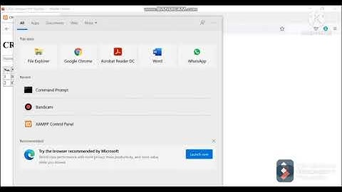 Membuat CRUD Database di Mysql