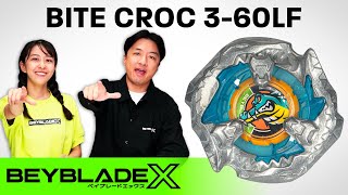 BEYBLADE X Discover the new BITE CROC 3 60LF