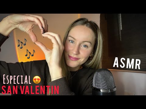 ASMR Creando una Playlist para San Valentín😍🥰❤️PUROS SUSURROS❤️