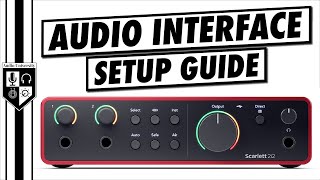StepbyStep Tutorial: Setting Up Your First Audio Interface for Home Recording