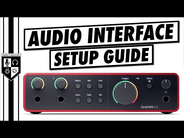 Step-by-Step Tutorial: Setting Up Your First Audio Interface for Home Recording class=