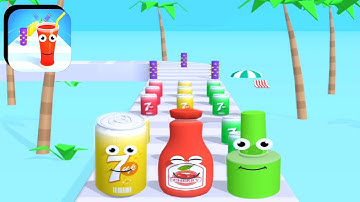 Juice Run - All Levels Gameplay Walkthrough iOS, Android (Levels 64-65) || B8 Gamer