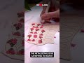Polymer Clay Earrings Pink Floral Design Looks Stunning