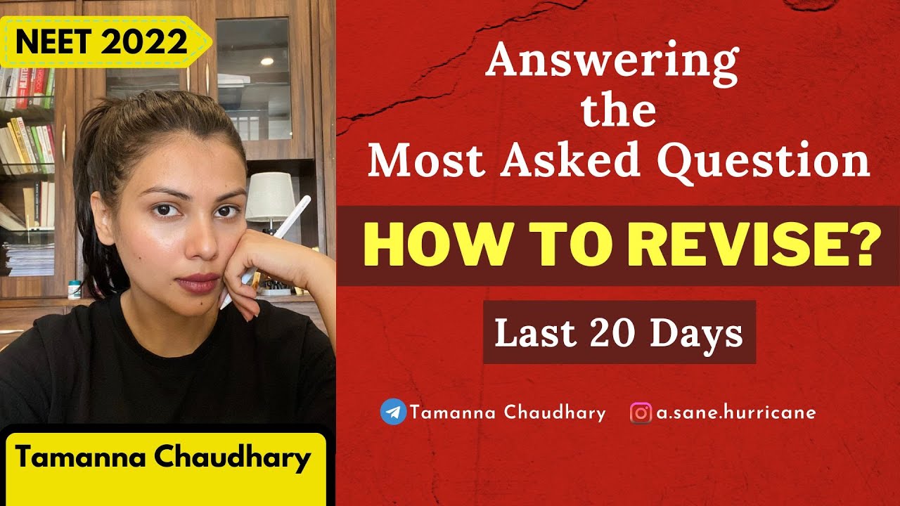 Revising Physics in Last 20 Days| Smart Approach | Tamanna Chaudhary