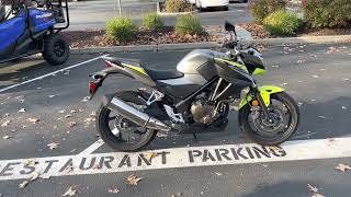 Contra Costa Powersports-Used 2017 Honda CB300F ABS Sport Bike