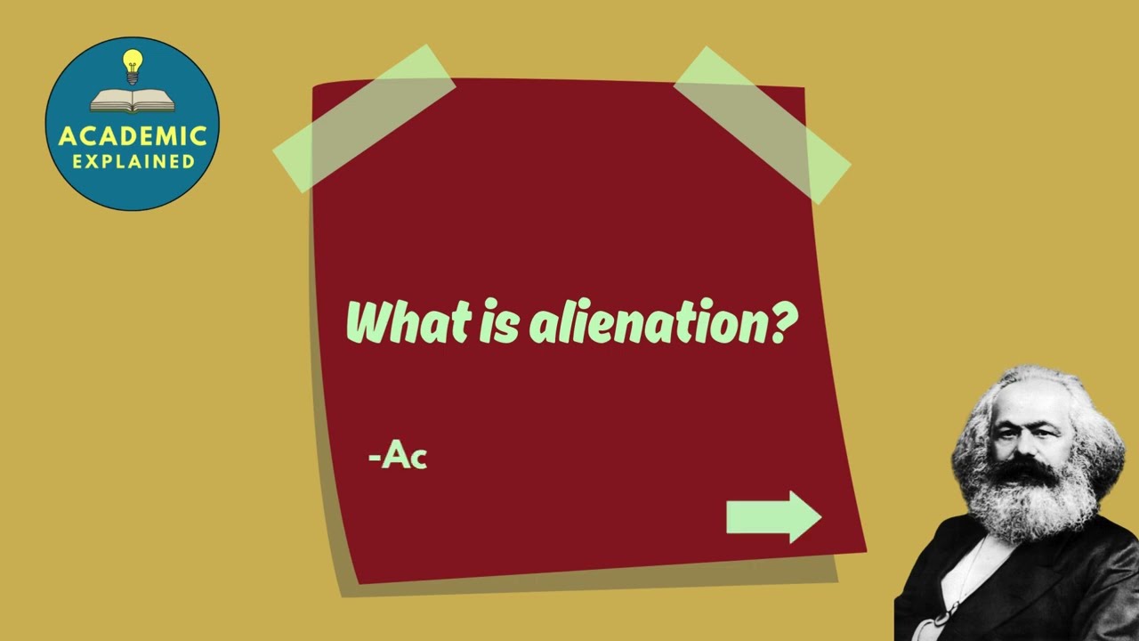 What is alienation?