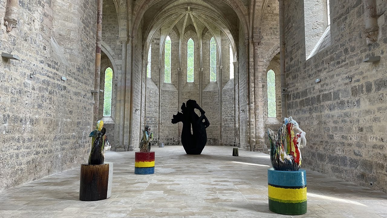 Le Cœur qui déborde, carte blanche à Johan Creten à l'abbaye de Beaulieu-en-Rouergue