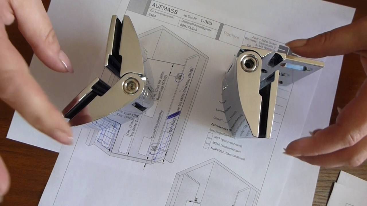 Пятиугольная душевая кабина с простенком