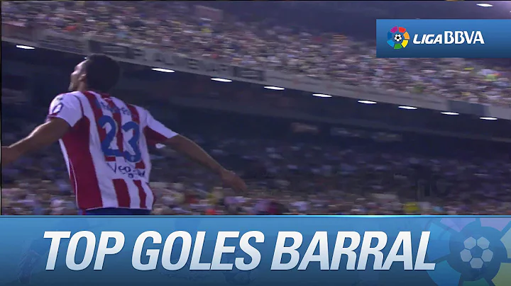 Top 10 goles de David Barral en La Liga