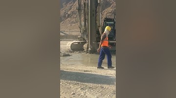 Z Makina Deep Soil Mixing (DSM) is working ZMakina