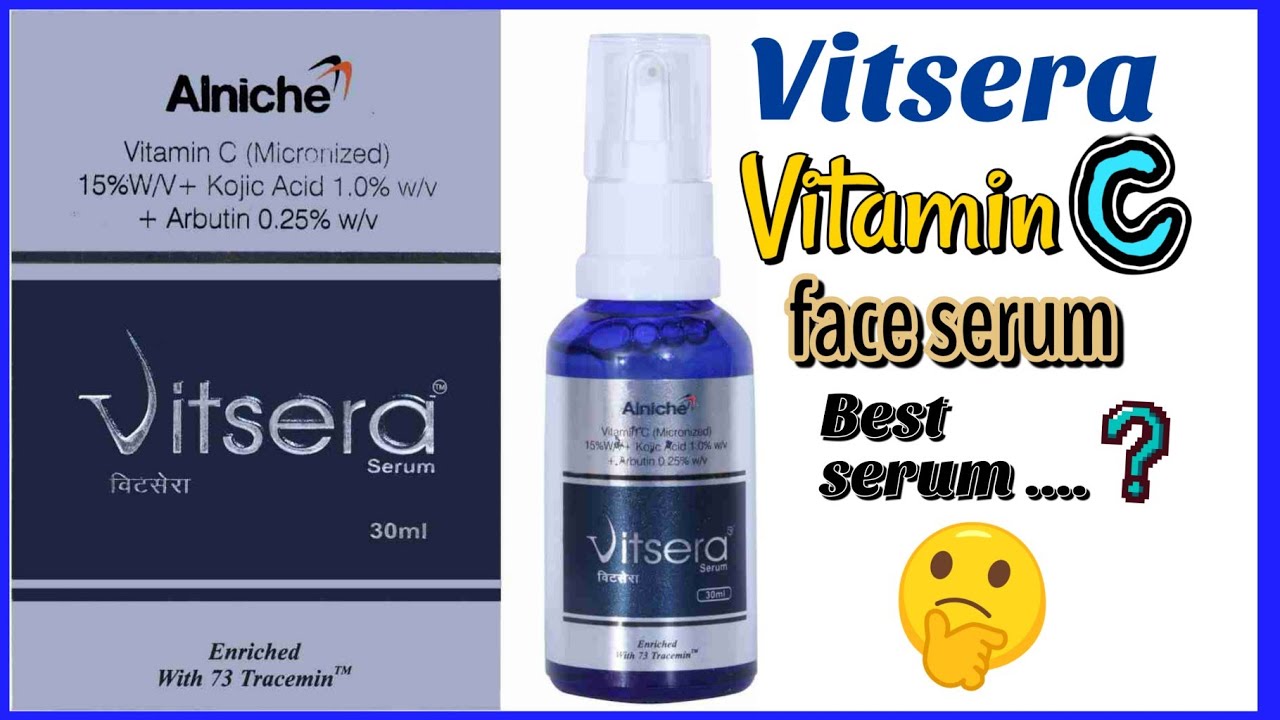 Vitsera serum for all skin types // DERMATOLOGIST recommended product