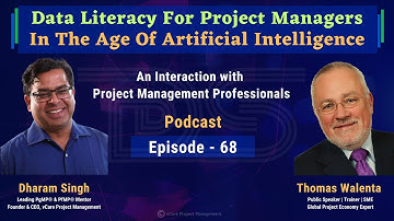 Data Literacy For Project Managers In The Age Of Artificial Intelligence | Thomas |Dharam Episode 68