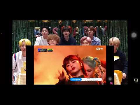 Bts Reaction To Everglow First Live