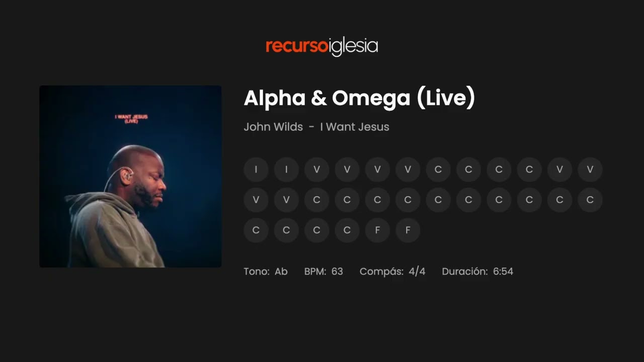 Alpha & Omega (Live) - John Wilds | Multitrack