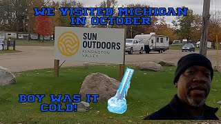 We Visited Michigan in October, Boy was it cold! #rvlife #camping #290RLS #sunoutdoors #2rivers