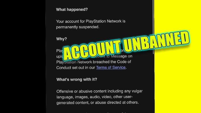 PlayStation user locked out of accounts, get permanent suspension