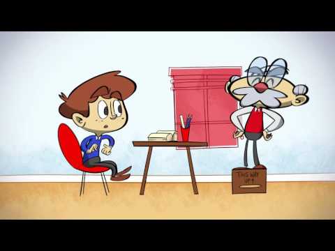 A Dinosaur Who Ate My Homework Animated Cartoon For Kids Youtube