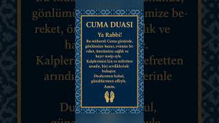 Cumamiz Mübarek Olsun