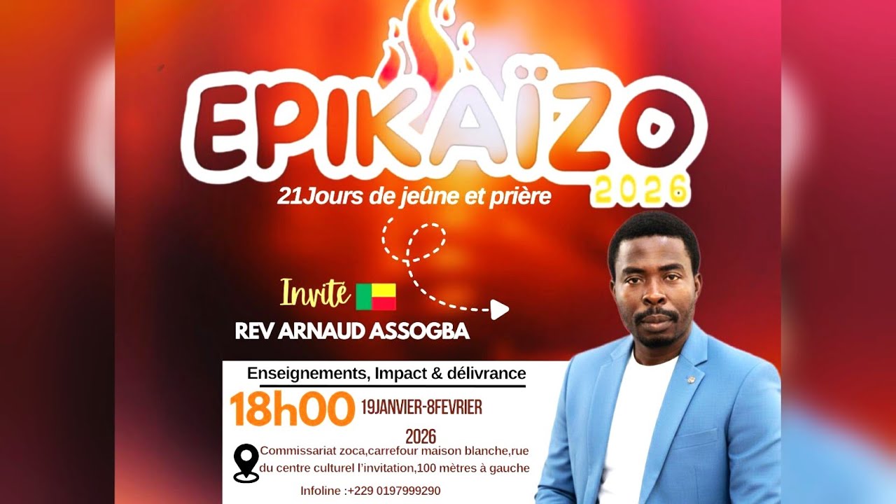 EPIKAIZO - JOUR 5 - AFFERMIS TES PIEUX - REV ARNAUD ASSOGBA