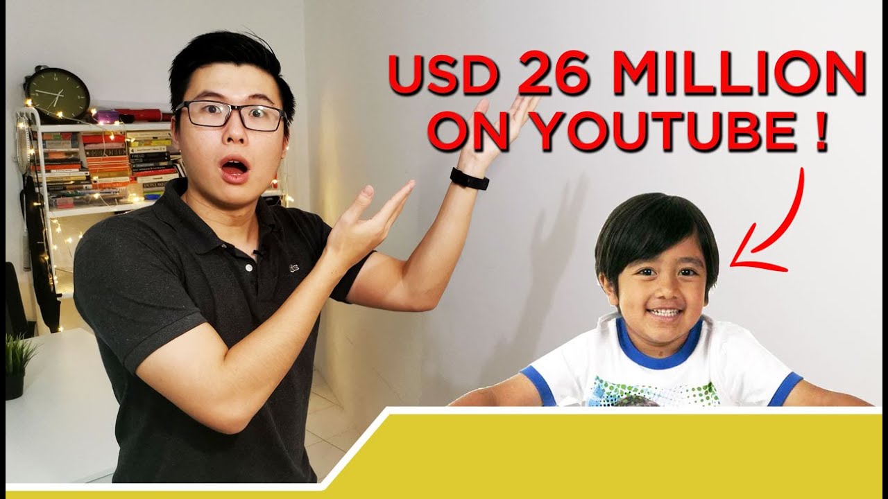 How This 8 Year Old Boy Made 26 Million On Youtube Top Earning Youtuber 2019 Youtube