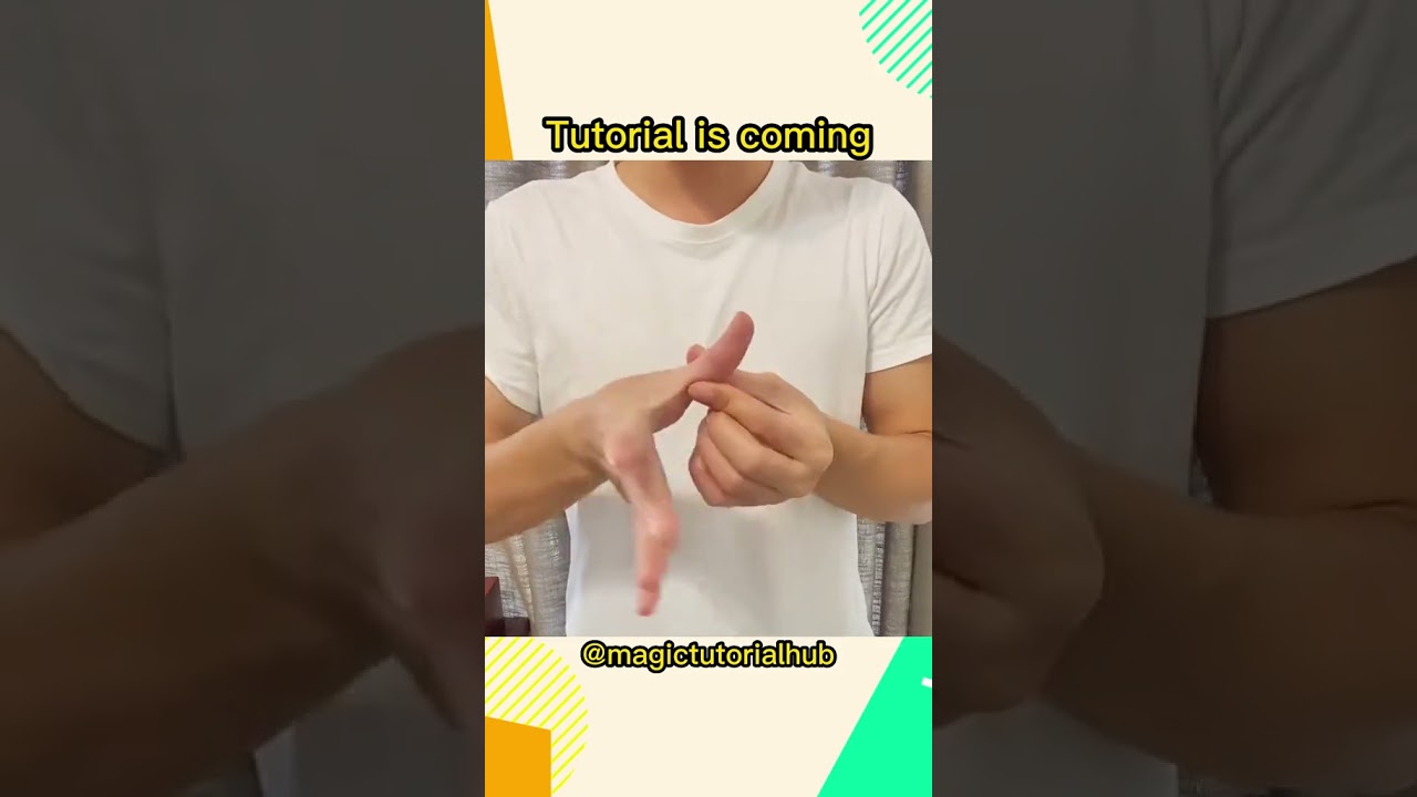 Finger Magic Challenge 🧐😨 