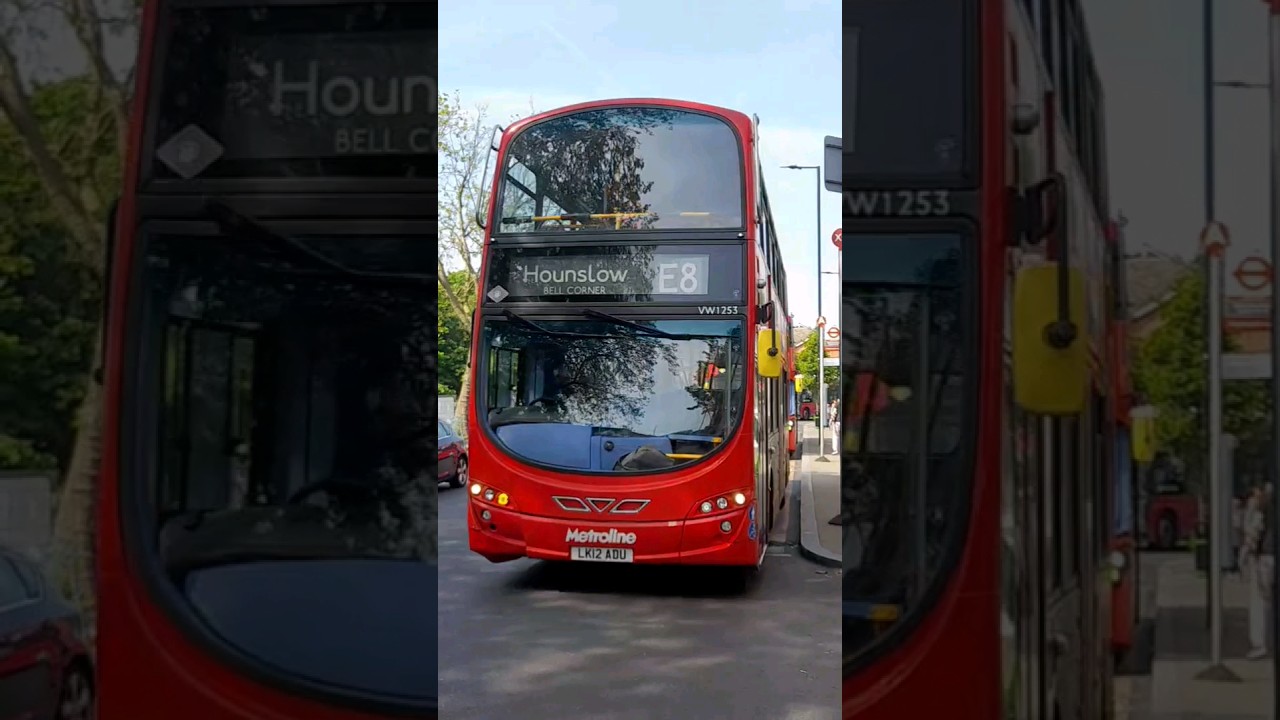 LK12ADU - VW1253 Seen Working London Bus Route E8 Towards Hounslow 