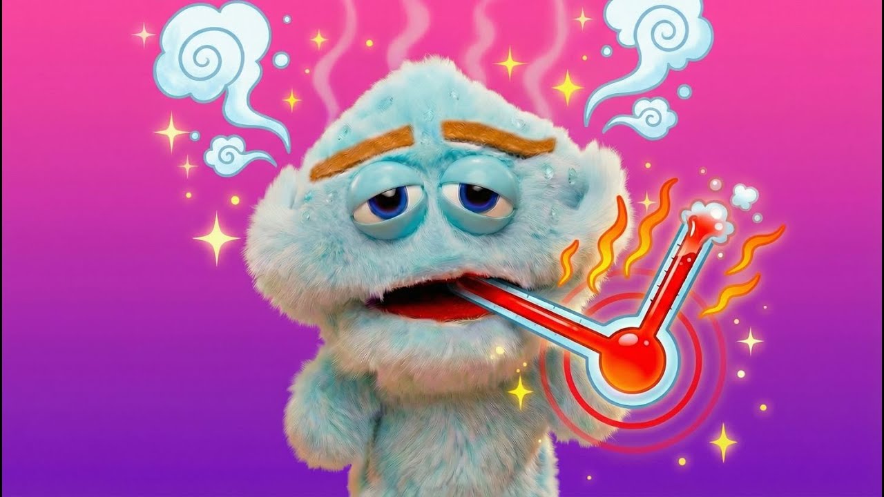 Baher got sick | winter season | Learn arabic for kids | boo boo song | Ouchie | Rain rain go away