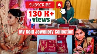 My Gold Jewellery Collection | Telugu | Necklace | Earrings | Rings | Bracelets | Bangles | Haram