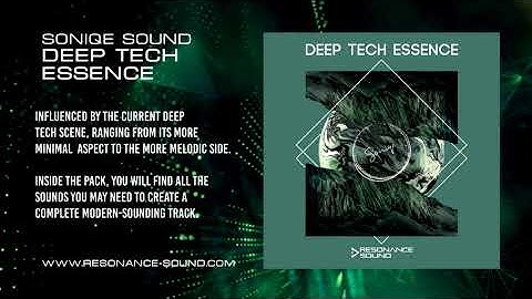 Soniqe Sound - Deep Tech Essence | Tech House Loops & Samples