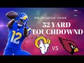 Matthew Stafford links with Van Jefferson for an INSANE 52 Yard Touchdown | Rams vs Cardinals