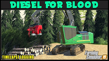 Straight Processing Is Easy Loading ⛽ DFB #11 ⛽ ✔ Farming Simulator 2019 ✔ FDR Logging