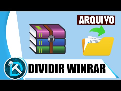 Vídeo: Como Winrar Dividir Um Arquivo