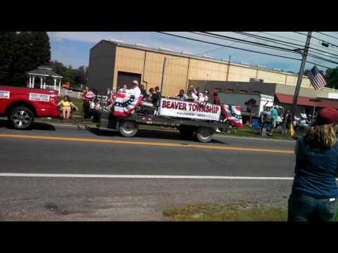 North Lima Memorial Day Parade With the South Range High School Marching Band - -part 1