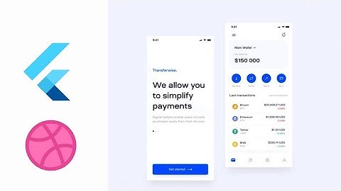 Dribbble UI to Flutter Application [ Speed Code ]