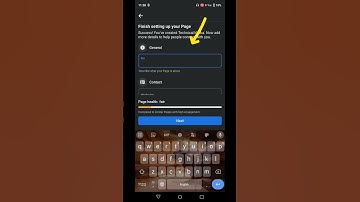 HOW TO CREATE A FACEBOOK page 🎆