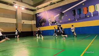 115/ 08/06 FTC 北區運動中心 歡樂打（場次5)   銘組（淺）15 VS 11 H組（深）