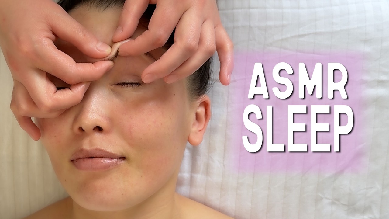 ПРОФЕССИОНАЛЬНЫЙ МАССАЖ лица и головы АСМР | Мурашки, релакс, сон
