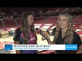 Monster Jam RETURNS to Thomas & Mack - Chelsea Vancleave driving Sparkle Smash