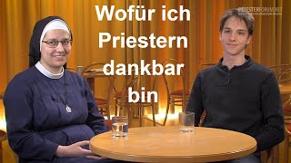 Wofür möchtest du Priestern besonders danken? (Studenten)